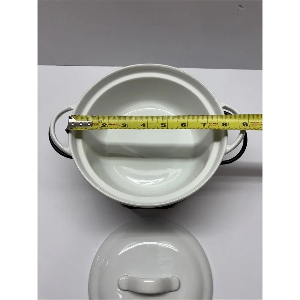 Denmark Tools for‎ Cooks 2 pcs Porcelain Casserole Pan w/Rack